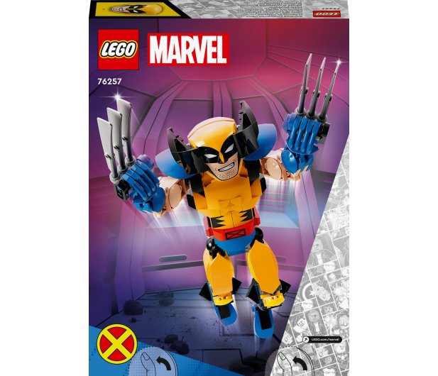 LEGO Marvel 76257 Figurka Wolverine’a do zbudowania - 1144532 - zdjęcie 7